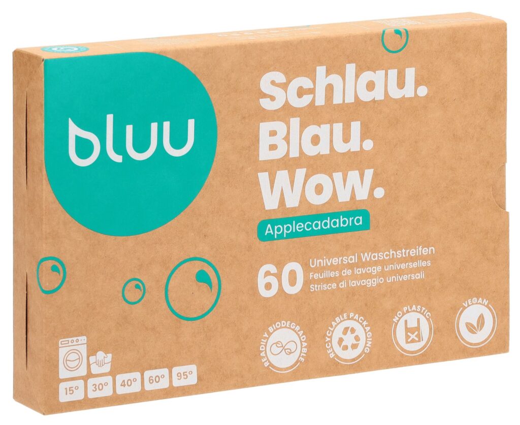 BLUU Feuille de lavage Applecadabra 60 pce