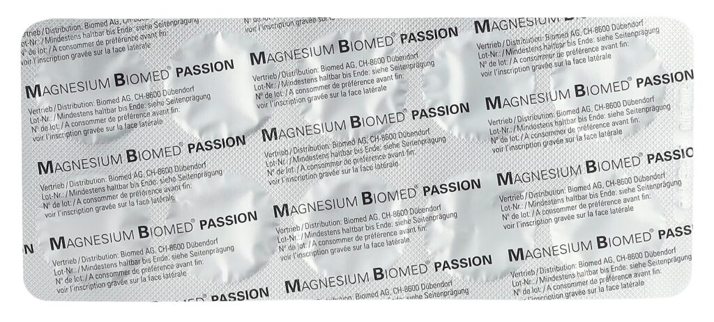MAGNESIUM BIOMED cpr croquer PASSION 30 pce