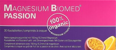 MAGNESIUM BIOMED cpr croquer PASSION 30 pce