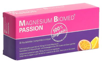 MAGNESIUM BIOMED cpr croquer PASSION 30 pce