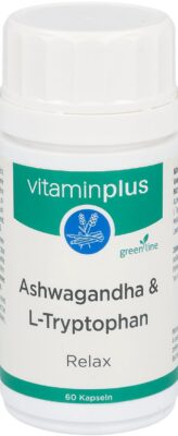 VITAMINPLUS Ashwagan&L-Tryptophan caps bte 60 pce