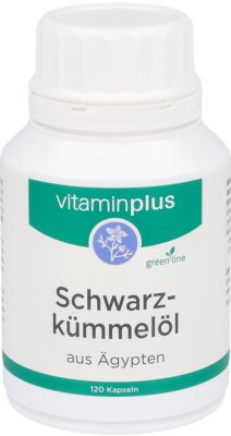 VITAMINPLUS Schwarzkümmelöl caps bte 120 pce