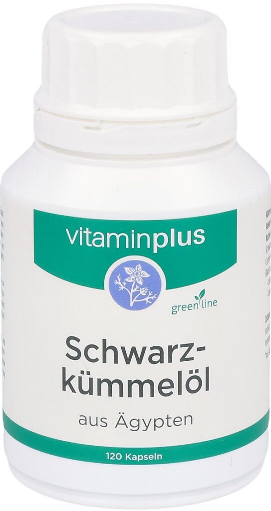VITAMINPLUS Schwarzkümmelöl caps bte 120 pce
