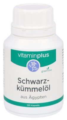 VITAMINPLUS Schwarzkümmelöl caps bte 120 pce