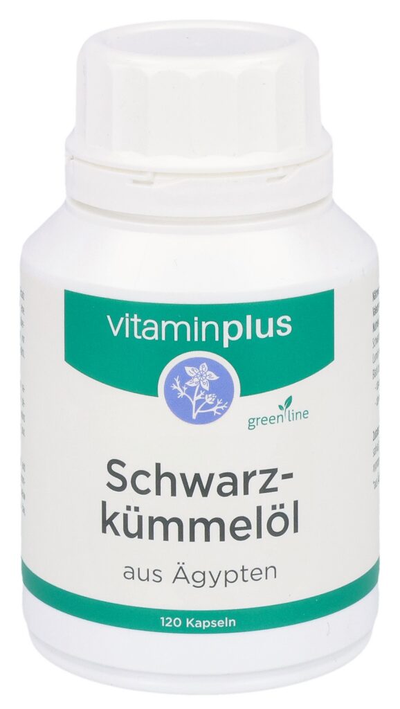 VITAMINPLUS Schwarzkümmelöl caps bte 120 pce