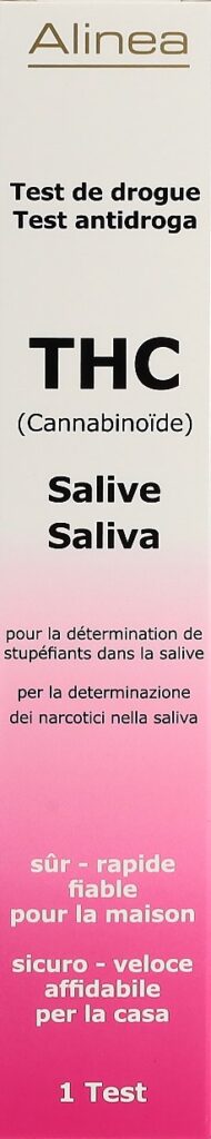 ALINEA autotest de dépistage de drogue THC salive