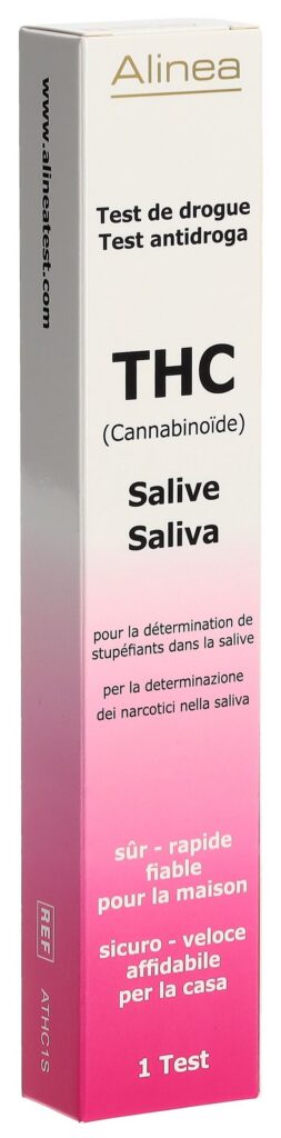 ALINEA autotest de dépistage de drogue THC salive