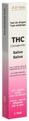 ALINEA autotest de dépistage de drogue THC salive