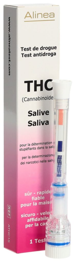 ALINEA autotest de dépistage de drogue THC salive