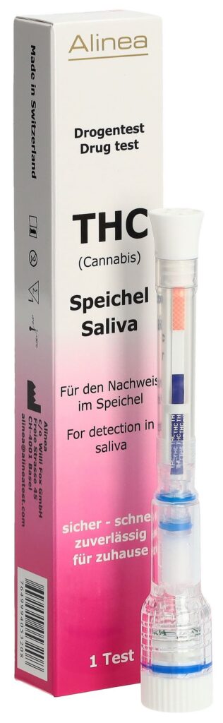 ALINEA autotest de dépistage de drogue THC salive