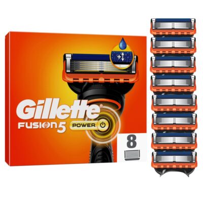 GILLETTE Fusion5 Power lames ras (n) 8 pce
