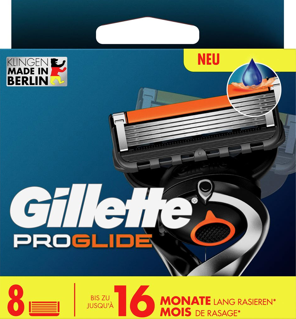 GILLETTE ProGlide lames ras (n) 8 pce