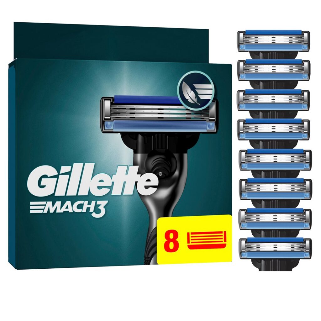 GILLETTE Mach3 lames ras (n) 8 pce