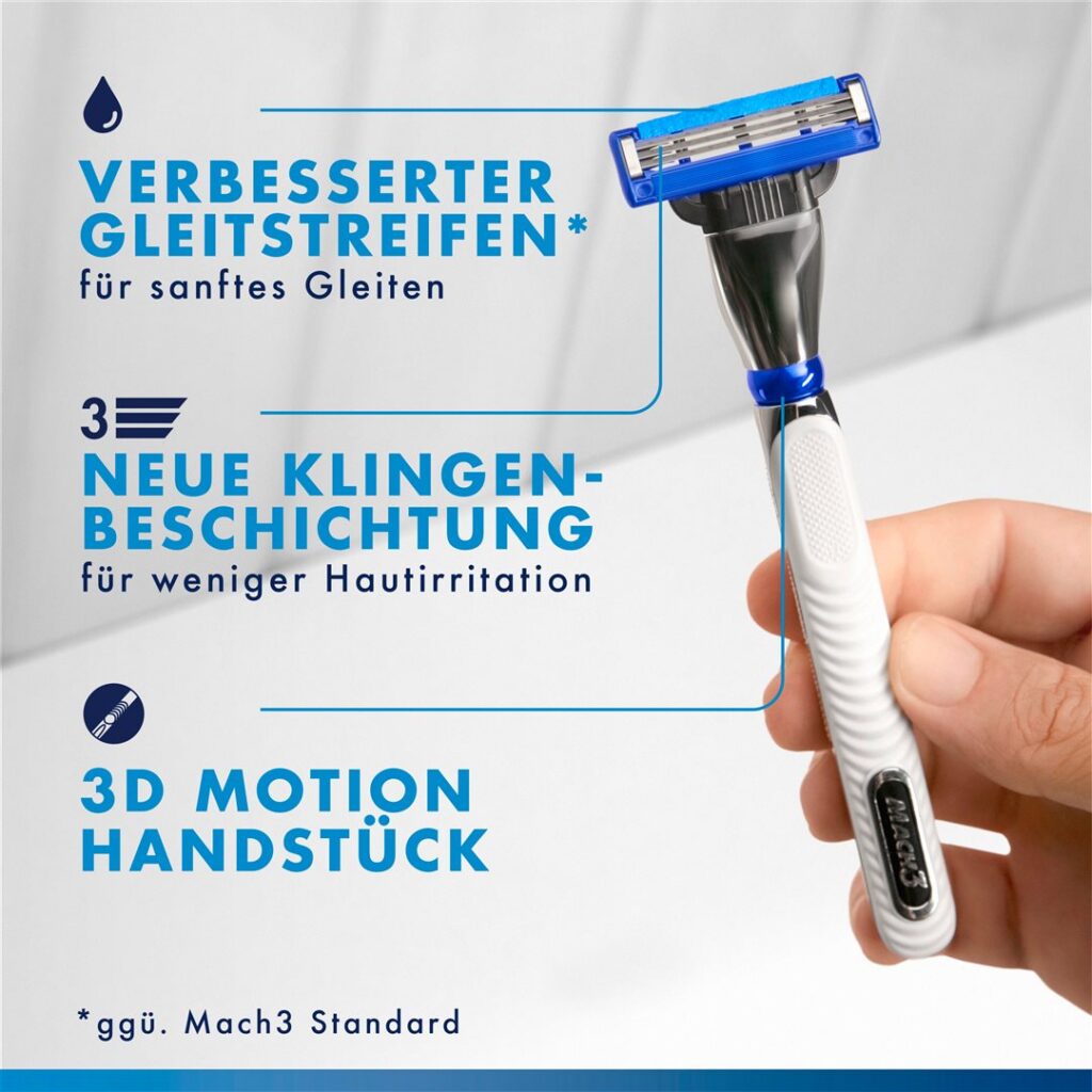 GILLETTE Mach3 lames ras Turbo 3D (n) 8 pce