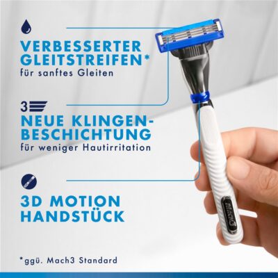 GILLETTE Mach3 lames ras Turbo 3D (n) 8 pce