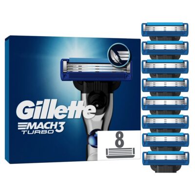 GILLETTE Mach3 lames ras Turbo 3D (n) 8 pce