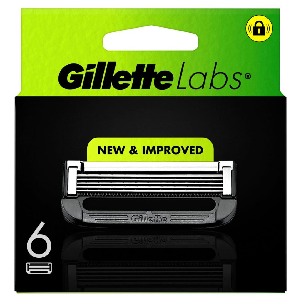 GILLETTE LABS lames ras 6 pce