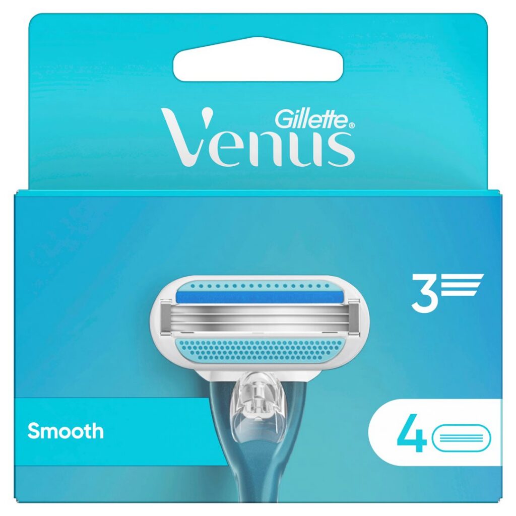 GILLETTE Venus Smooth lames ras 4 pce