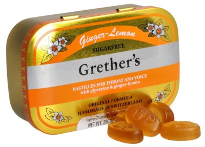 GRETHERS Ginger Lemon past s suc bte 110 g