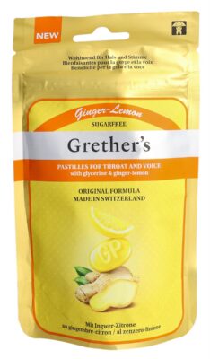 GRETHERS Ginger Lemon past s suc sach 110 g