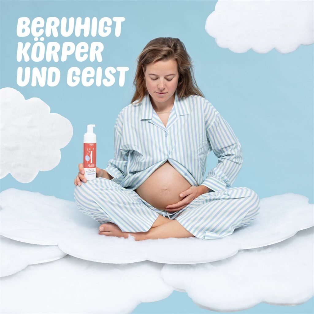 NAIF Pregnancy Shower Foam nourrissa fl 200 ml
