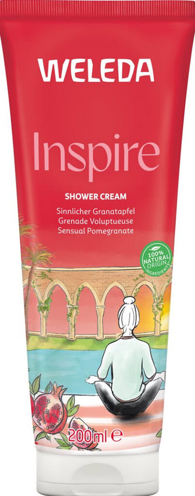 WELEDA shower cream inspire grenade fl 400 ml