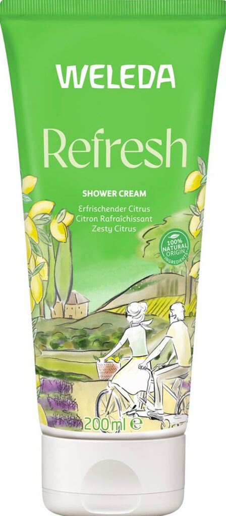 WELEDA shower cream refresh citrus fl 400 ml