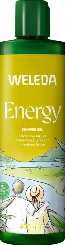 WELEDA shower gel energy gingembre fl 400 ml