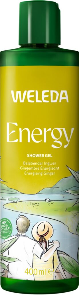 WELEDA shower gel energy gingembre fl 400 ml