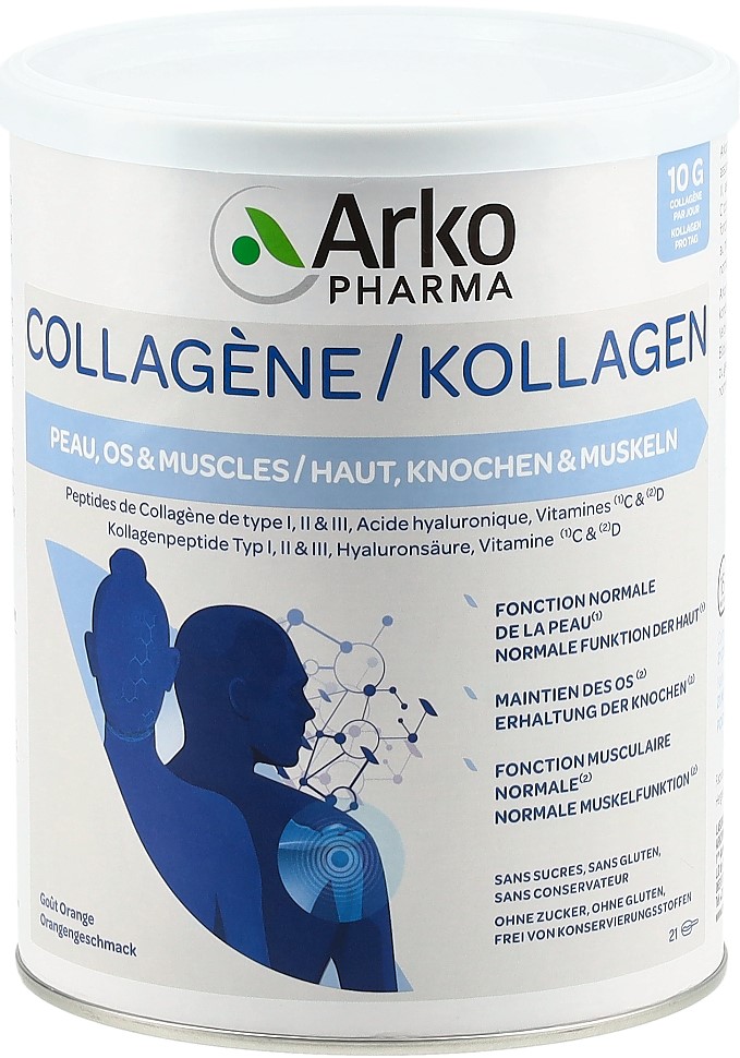 ARKOPHARMA Collagène peau os et muscles 260 g