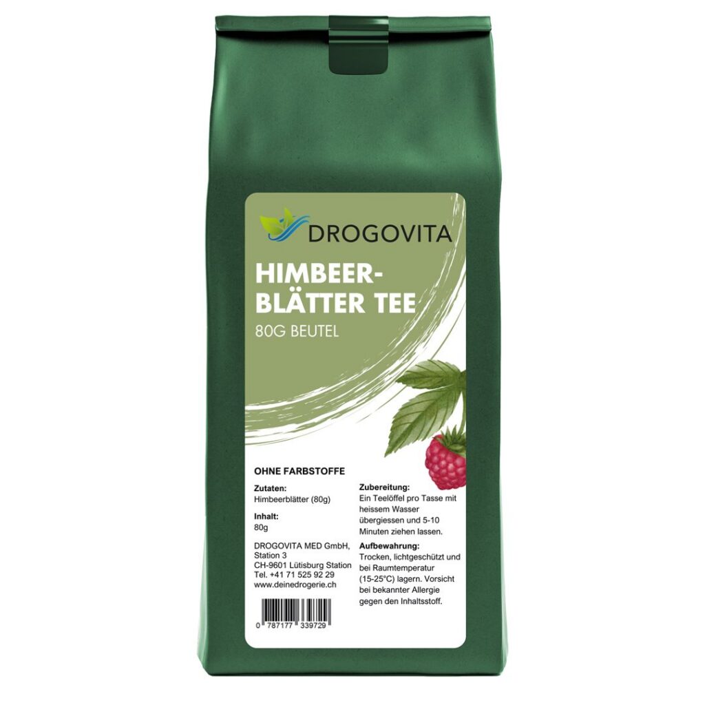 DROGOVITA tisane feuilles framboisier sach 80 g