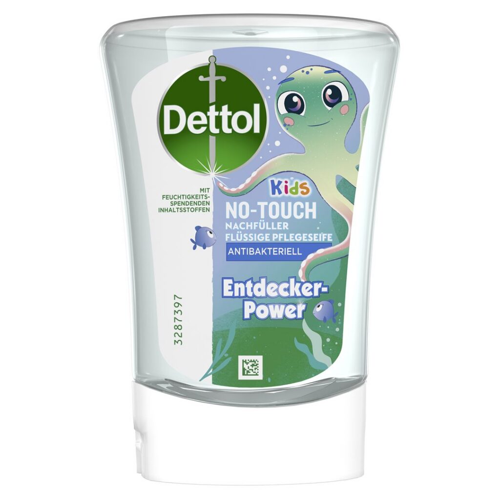 DETTOL No-Touch savon mains rech Kids décou 250 ml