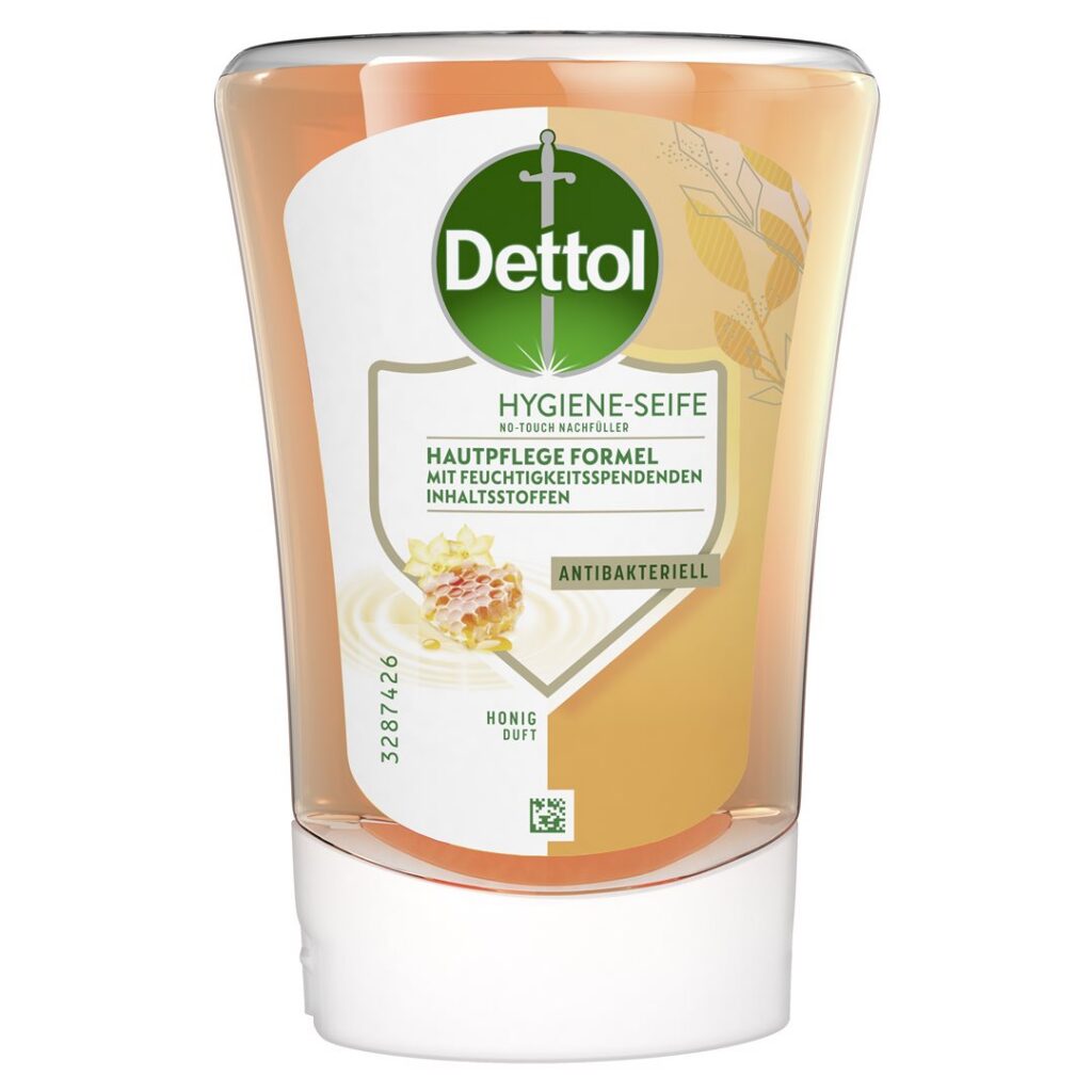 DETTOL No-Touch savon mains rech miel 250 ml