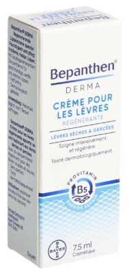 BEPANTHEN DERMA crème lèvres régénér (n) 7.5 ml