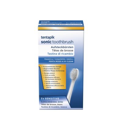 TENTAPIK brossettes sensitive white 3 pce