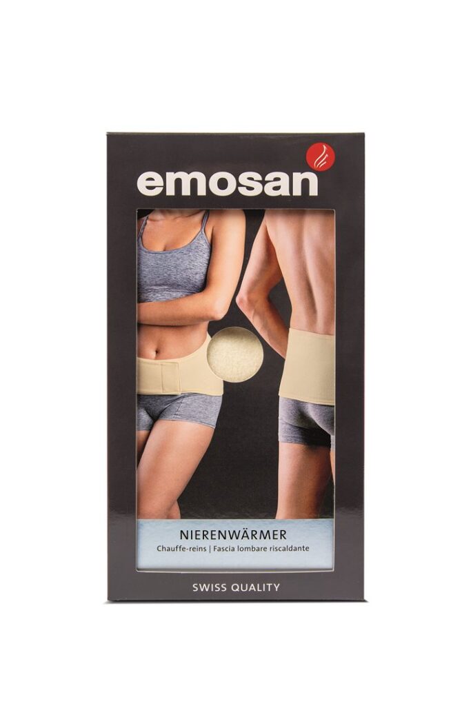 EMOSAN chauffe-reins velcro L écru