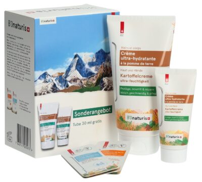 BIONATURIS crème à la pomme de terre duo 150+30ml