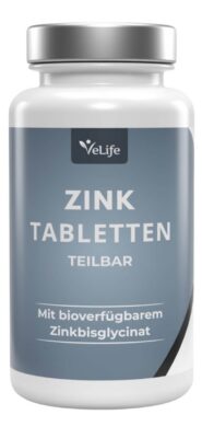 VELIFE Zinc cpr sécables bte 120 pce