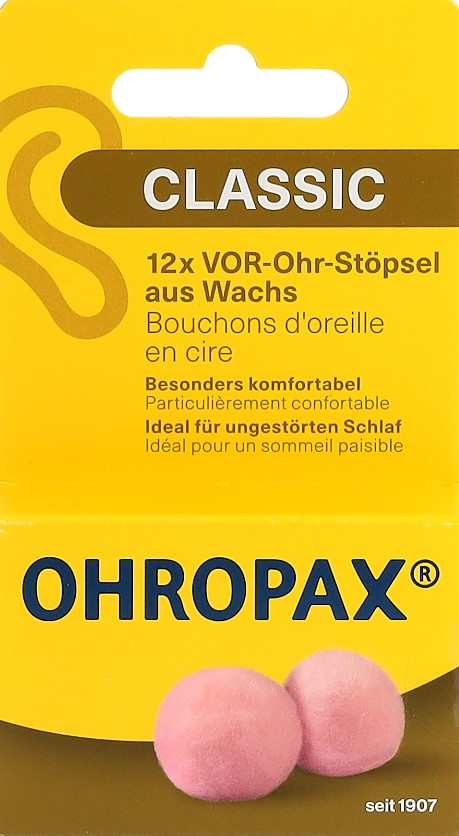 OHROPAX sourdines Classic 12 pce