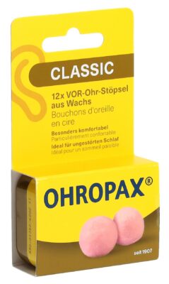 OHROPAX sourdines Classic 12 pce