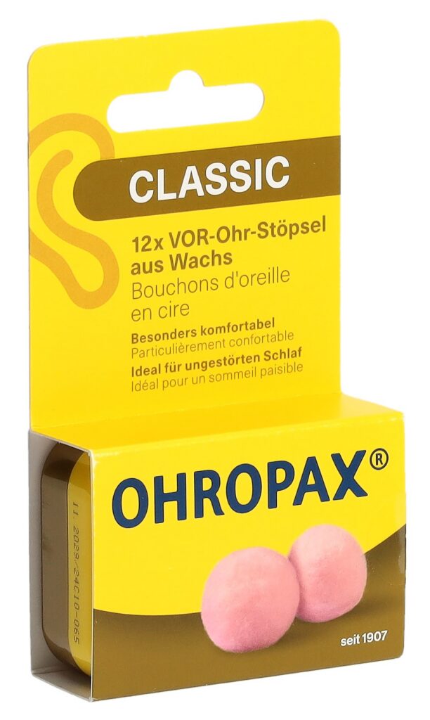 OHROPAX sourdines Classic 12 pce