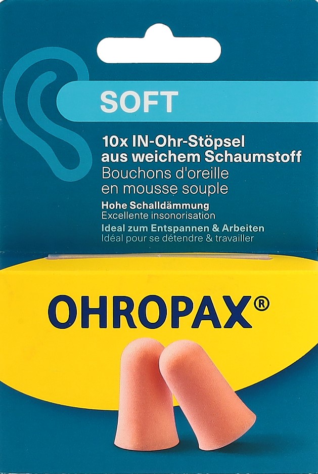 OHROPAX sourdines Soft 10 pce
