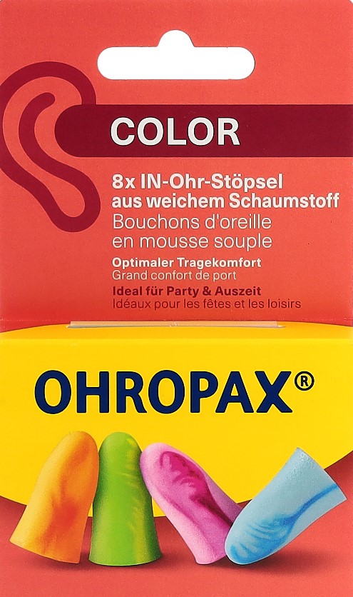OHROPAX sourdines Color Soft 8 pce