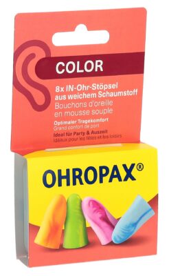 OHROPAX sourdines Color Soft 8 pce