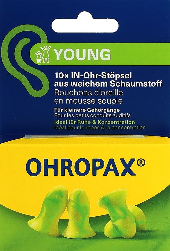 OHROPAX sourdines Young Soft 10 pce