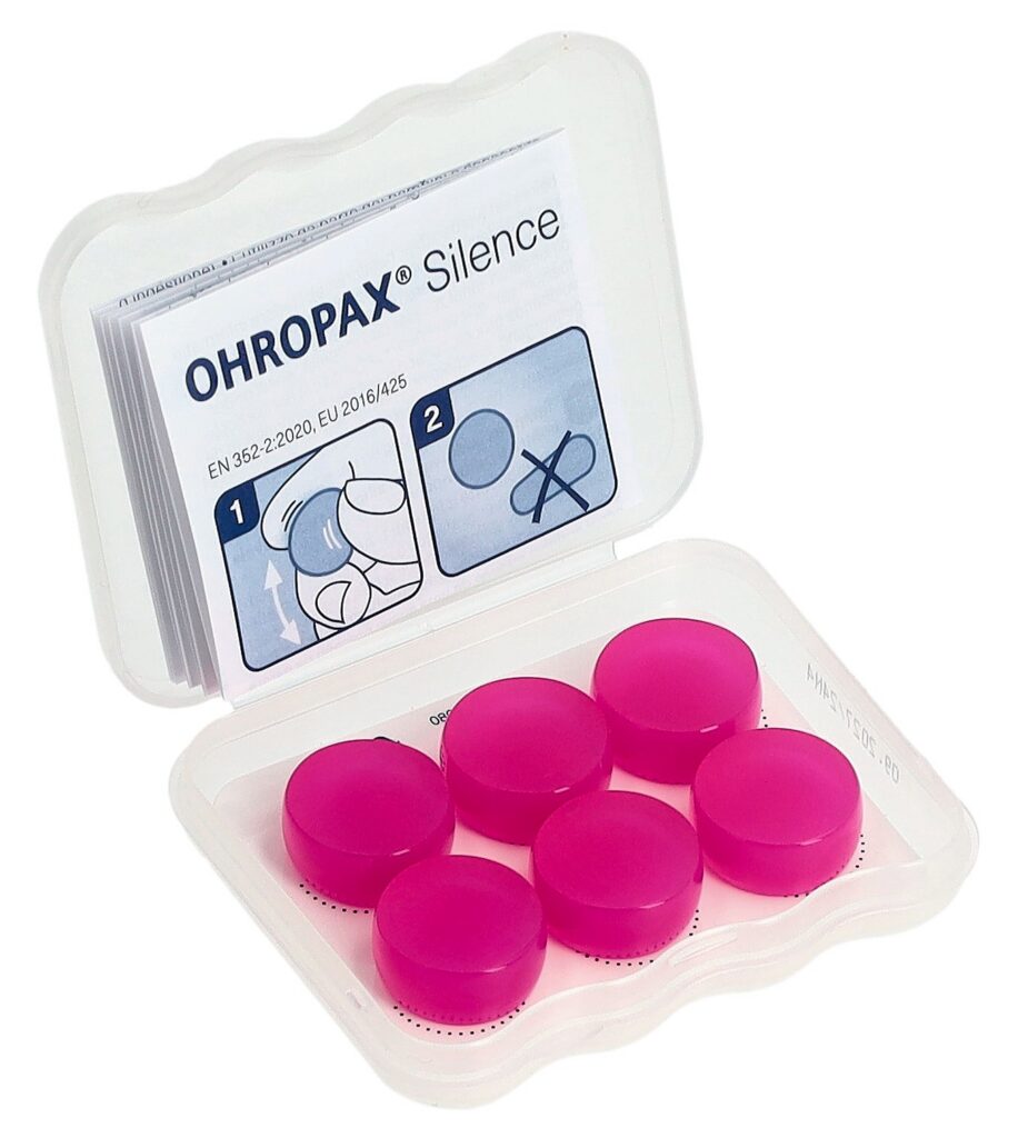 OHROPAX sourdines Silicon Silence 6 pce