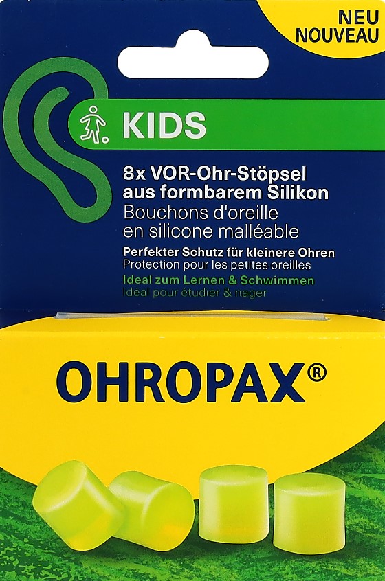 OHROPAX sourdines Silicon Kids 8 pce