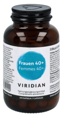 VIRIDIAN femmes 40+ multivit caps bte 60 pce