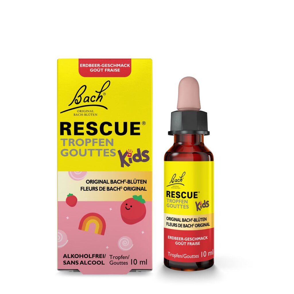 RESCUE kids gouttes fraise 10 ml