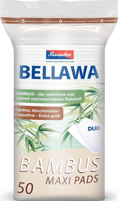 BELLAWA pads bambou maxi sach 50 pce